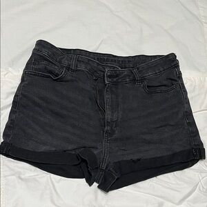 American Eagle Outfitters Black Jean Shorts